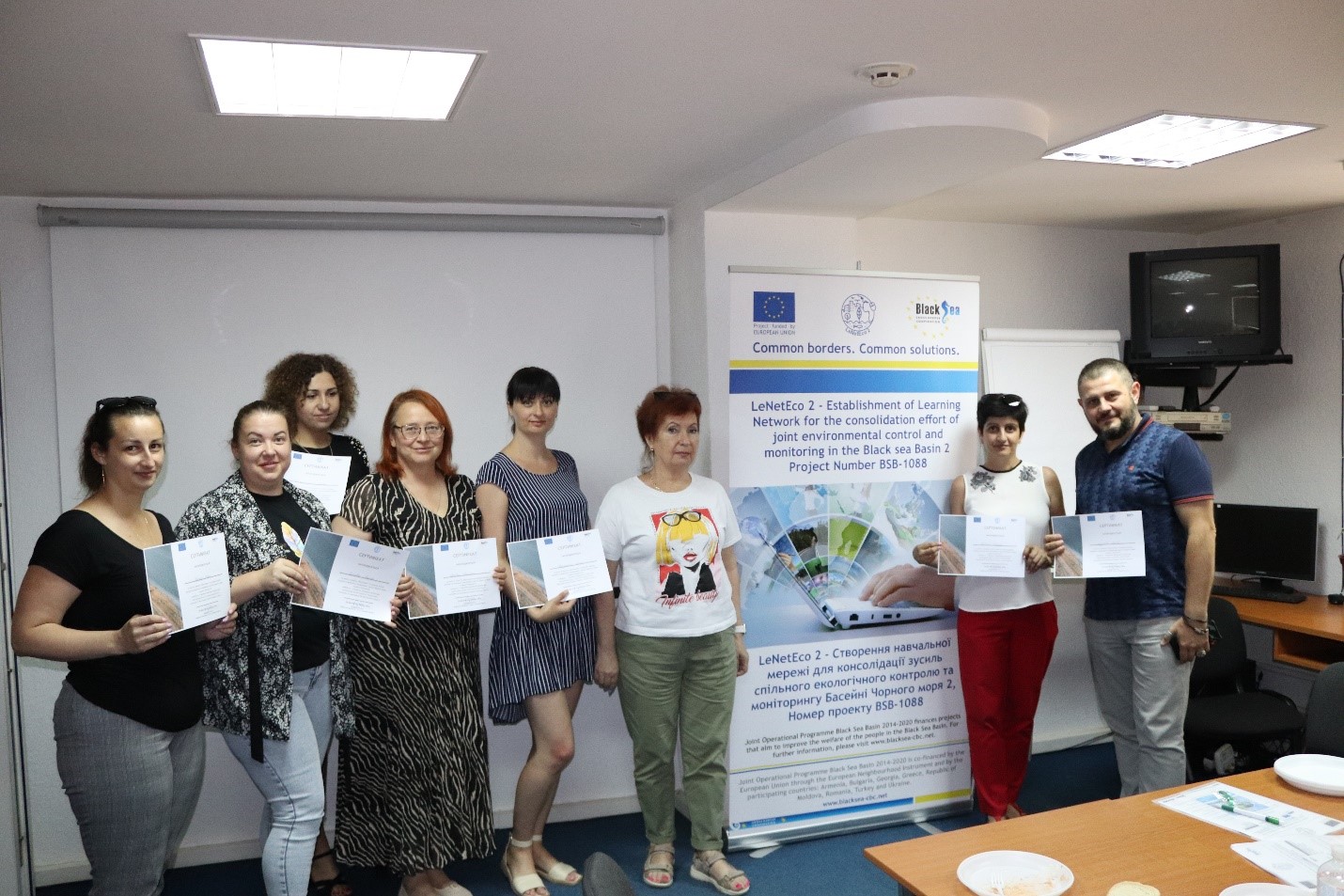 Cursuri de formare în domeniul mediului în Izmail (Ucraina)